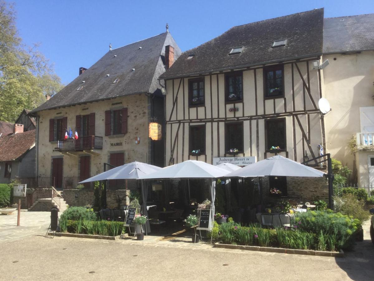 Auberge Henri IV Segur-le-Chateau Exterior foto